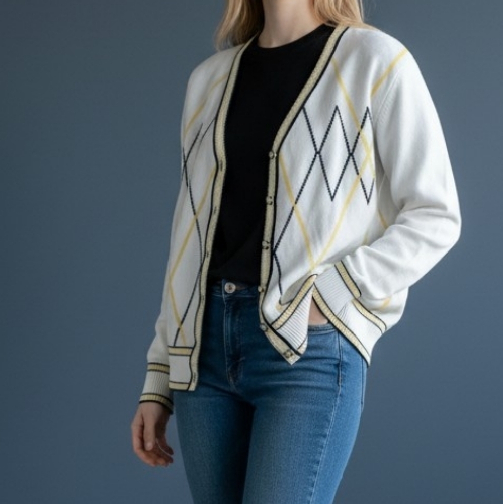 vintage Escada Sport cotton cardigan sweater